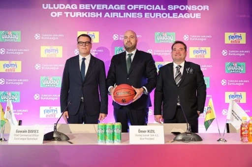 Uludağ İ&ccedil;ecek&rsquo;ten Turkish Airlines Euroleague&rsquo;e dev destek