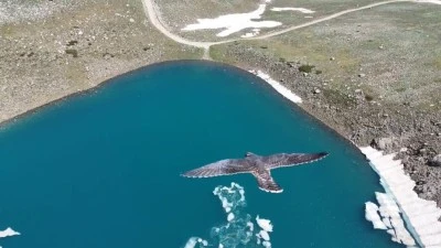 Uludağ'ın buzul g&ouml;llerinden &ccedil;arpıcı kareler