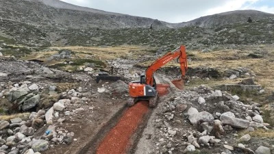 Uludağ&rsquo;ın i&ccedil;me suyu hattı yenilendi