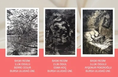 Uludağ &Uuml;niversitesi sanat&ccedil;ı adaylarından b&uuml;y&uuml;k başarı