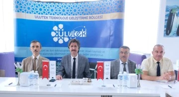 Uludağ &Uuml;niversitesi y&ouml;netimi ULUTEK  firmaları ile bir arada