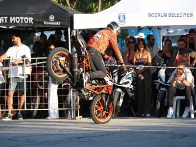 Uluslararası Bodrum Motofest'e yoğun ilgi