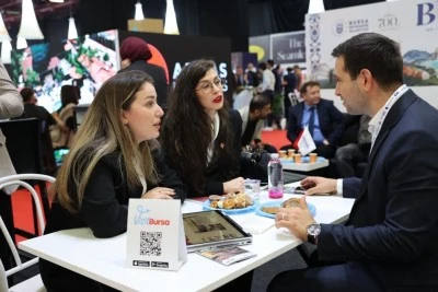 Uluslararası fuarda Bursa'ya yoğun ilgi