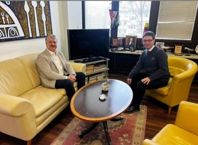 Uluslararası Gazeteciler Cemiyeti&rsquo;nden M&uuml;nih Başkonsolosluğu&rsquo;na nezaket ziyareti