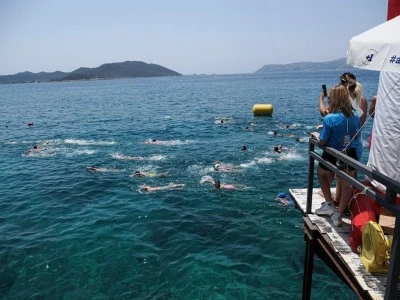 Uluslararası Meis - Kaş Y&uuml;zme Yarışı, tarihe kula&ccedil; attıracak