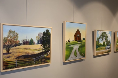 Uluslararası Ressam Vladimir Topal'dan Sezonun İlk Sergisi