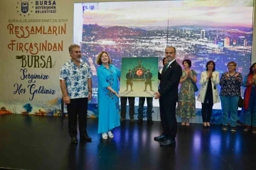 Uluslararası ressamların fır&ccedil;asından Bursa
