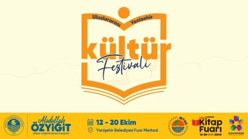 Uluslararası Yenişehir K&uuml;lt&uuml;r Festivali ve Kitap Fuarı i&ccedil;in geri sayım başladı
