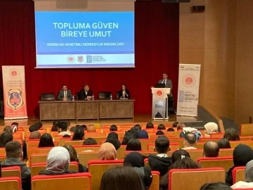 &Uuml;niversite &ouml;ğrencilerine denetimli serbestlik anlatıldı
