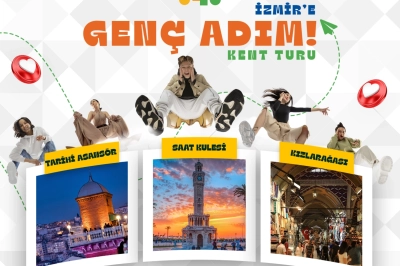 &Uuml;niversiteliler İzmir&rsquo;i &ldquo;Gen&ccedil; Adım&rdquo; ile Tanıyacak