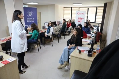 &Uuml;reten kadınlara B&uuml;y&uuml;kşehir desteği