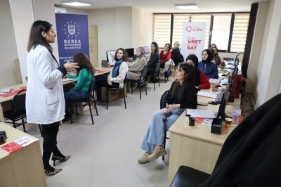 &Uuml;reten Kadınlara B&uuml;y&uuml;kşehir Desteği