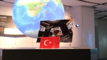 Uzaydan T&uuml;rkiye'ye Cumhuriyet Bayramı hediyesi