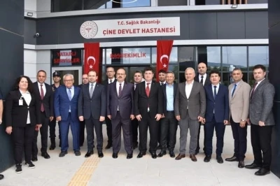 Vali Canbolat, &Ccedil;ine Devlet Hastanesi yeni hizmet binasında incelemelerde bulundu
