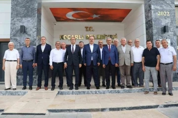 Vali Canbolat Ko&ccedil;arlı&rsquo;daki &ccedil;alışmaları yerinde inceledi
