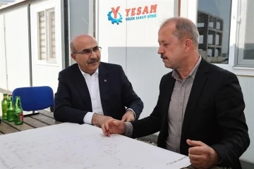 Vali Demirtaş, YESAN&rsquo;ı inceledi