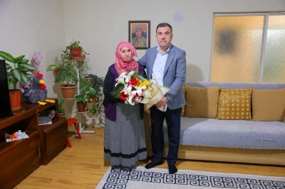 Vali Eldivan, şehit annesi ve Kıbrıs Gazisini ziyaret etti
