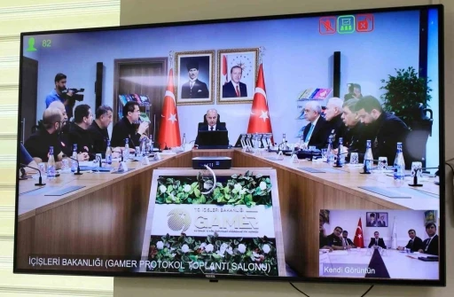 Vali Karakaya &lsquo;Uluslararası Afet Risklerinin Azaltılması G&uuml;n&uuml;&rsquo; toplantısına katıldı
