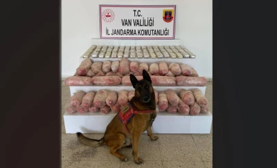 Van'da arazideki aramada 67 kilo uyuşturucu ele ge&ccedil;irildi