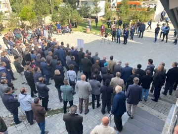 Van&rsquo;da Filistin&rsquo;e destek, İsrail&rsquo;e tepki
