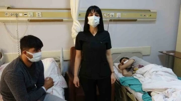 Van&rsquo;da tedavi g&ouml;ren d&uuml;zensiz g&ouml;&ccedil;menlerin ihtiya&ccedil;larını sağlık &ccedil;alışanları karşıladı
