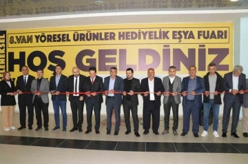 Van&rsquo;da &lsquo;Y&ouml;resel &Uuml;r&uuml;nler ve Hediyelik Eşya Fuarı&rsquo; kapılarını ziyaret&ccedil;ilere a&ccedil;tı
