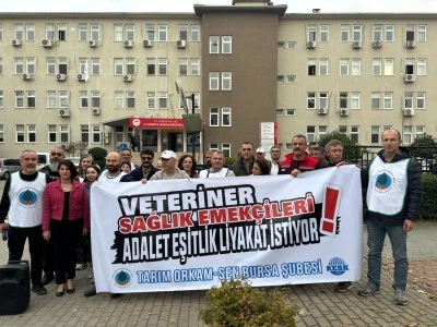 Veteriner sağlık emek&ccedil;ileri adalet, eşitlik ve g&uuml;vence istiyor!