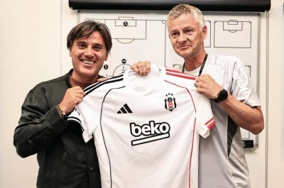  Vincenzo Montella'dan Ole Gunnar Solskjaer'e ziyaret