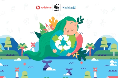 Vodafone, WWF-T&uuml;rkiye ve Habitat&rsquo;tan &Ccedil;evreye B&uuml;y&uuml;k Katkı