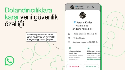 WhatsApp'tan dolandırıcılara karşı  yeni g&uuml;venlik &ouml;nlemleri