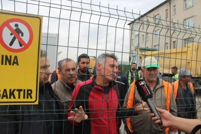 YAFA Grup maaş &ouml;demedi, iş&ccedil;iler eylem yaptı