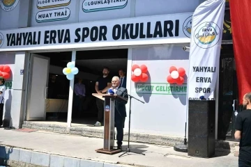 Yahyalı Erva Spor Okulları a&ccedil;ıldı
