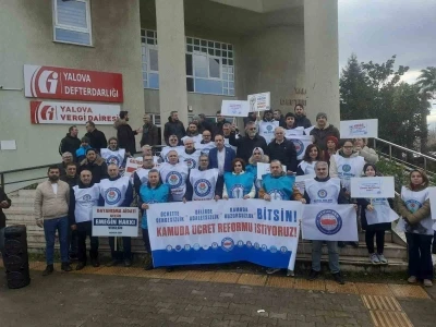 Yalova&rsquo;da kamuda &uuml;cret eşitsizliğine dikkati &ccedil;ektiler