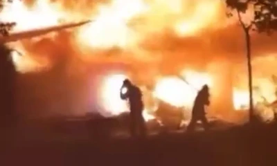 Yalova'da mobilya imalathanesi yandı