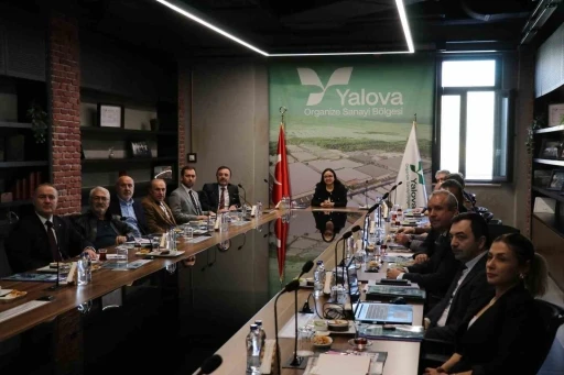 Yalova Makine OSB&rsquo;nin m&uuml;teşebbis heyeti toplandı
