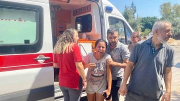 Yanan evinin ardından g&ouml;zyaşlarına boğuldu
