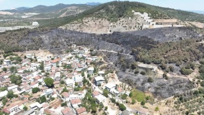 Yangın dehşetini yaşayan İsmetiye vatandaşlarından Bursa itfaiyesine teşekk&uuml;r