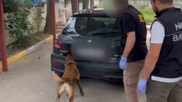 Yangın t&uuml;p&uuml;nden uyuşturucu &ccedil;ıktı: 2 g&ouml;zaltı
