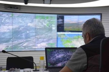 Yangın Y&ouml;netim Merkezi orman yangınlarına karşı teyakkuzda
