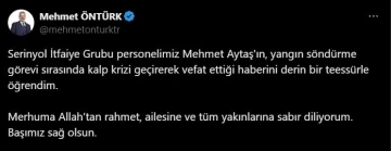 Yangına m&uuml;dahale sırasında kalp krizi ge&ccedil;iren itfaiyeci hayatını kaybetti