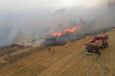 Yangınların y&uuml;zde 57&rsquo;si orman dışı alanlarda başladı
