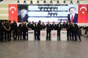 Yapımı tamamlanan 24 bin 812 konutun kura &ccedil;ekimi AFAD&rsquo;da ger&ccedil;ekleştirildi
