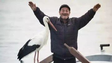 &rsquo;Yaren&rsquo; leylek Adem amcaya veda etti