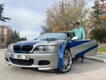 Yarış oyunundaki aracın aynısını kullanan gen&ccedil; yoğun ilgiyle karşılaşıyor
