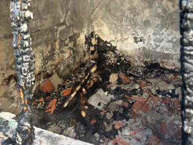 Yaşlı adam evinde &ccedil;ıkan yangında hayatını kaybetti