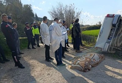 Yaşlı adam tarla komşusunu ezerek &ouml;ld&uuml;rd&uuml;