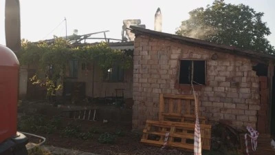 Yatağa bağımlı yaşlı kadın yanarak can verdi