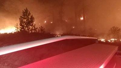 Yatağan&rsquo;da orman yangını