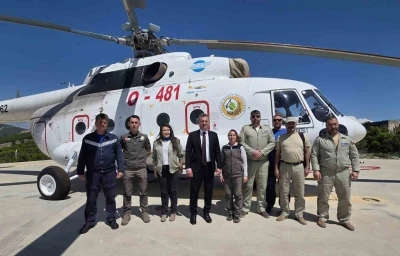 Yatağan&rsquo;da orman yangınlarına karşı hava g&uuml;c&uuml; g&ouml;reve başladı
