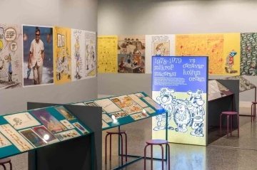 &lsquo;Yazan-&Ccedil;izen LATİF DEMİRCİ&rsquo; sergisinin s&uuml;resi uzatıldı
